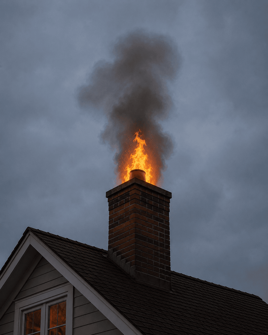 How do chimney fires start?
