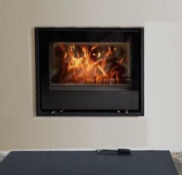 Stovax Elise with granite hearth