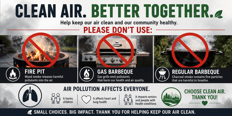 Fire Pits are the worst air polluters